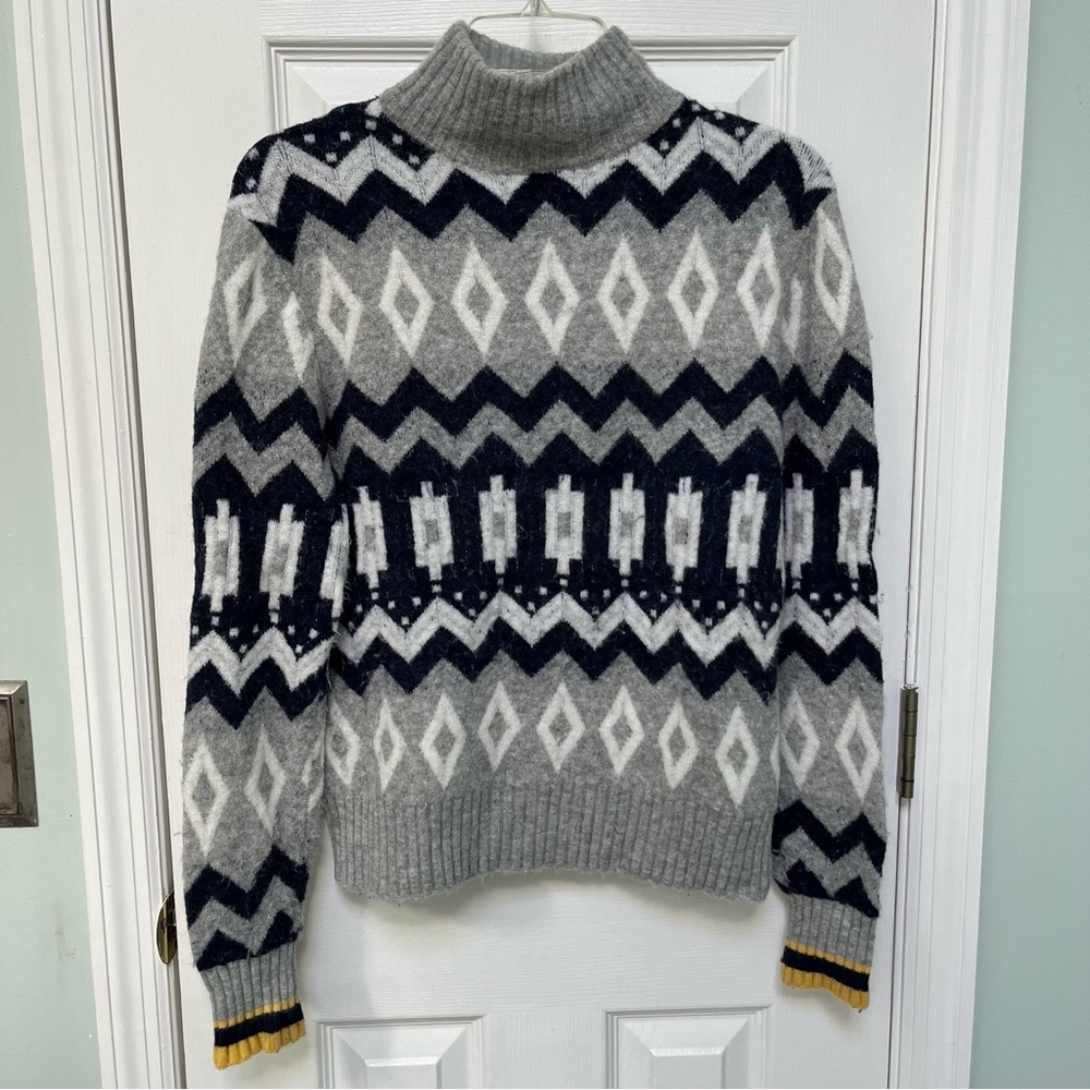 J. Crew Alpaca Blend Turtleneck Sweater S